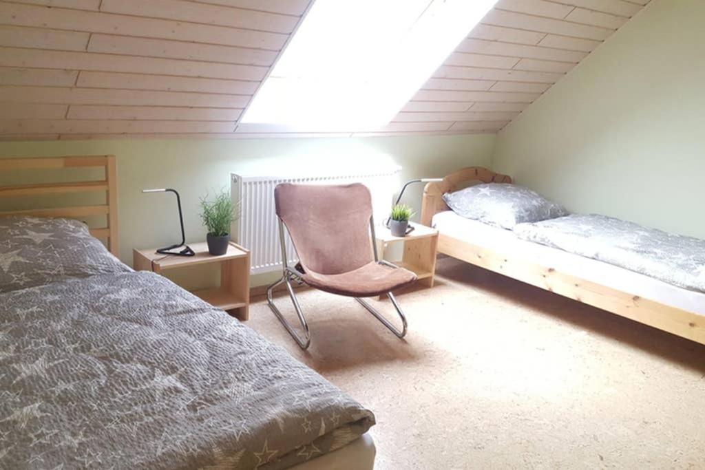 Anna - Neue Ferienwohnung Mit Blick Ins Gruene Ober-Abtsteinach Extérieur photo