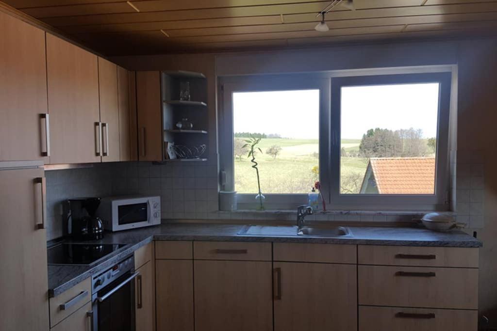 Anna - Neue Ferienwohnung Mit Blick Ins Gruene Ober-Abtsteinach Extérieur photo