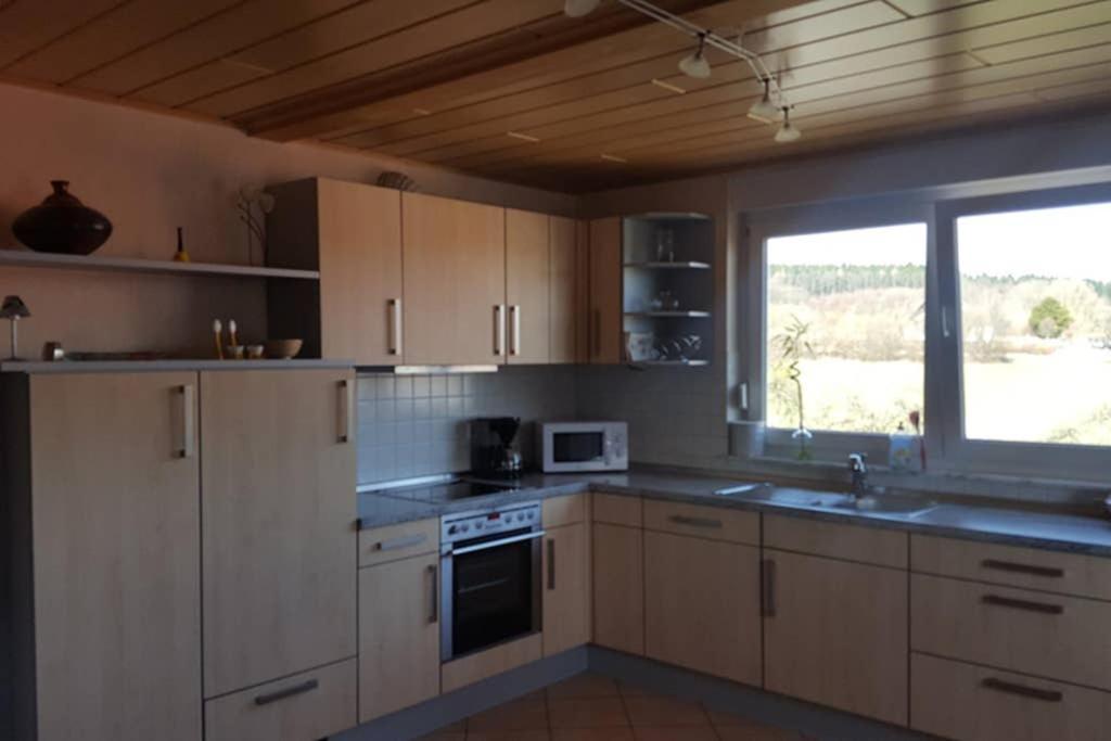 Anna - Neue Ferienwohnung Mit Blick Ins Gruene Ober-Abtsteinach Extérieur photo